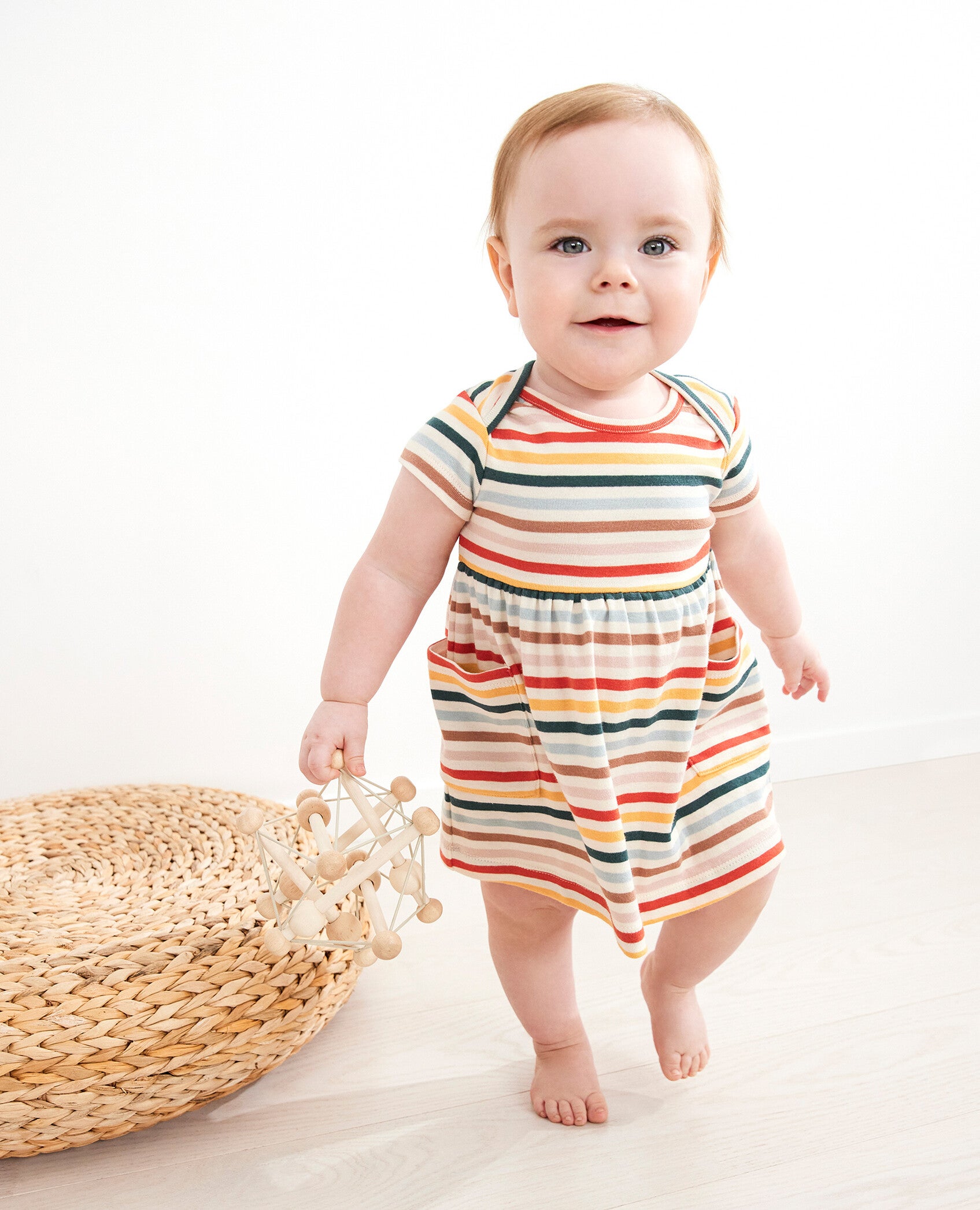 Baby Dress & Bloomer Set In Organic Cotton Hanna Andersson