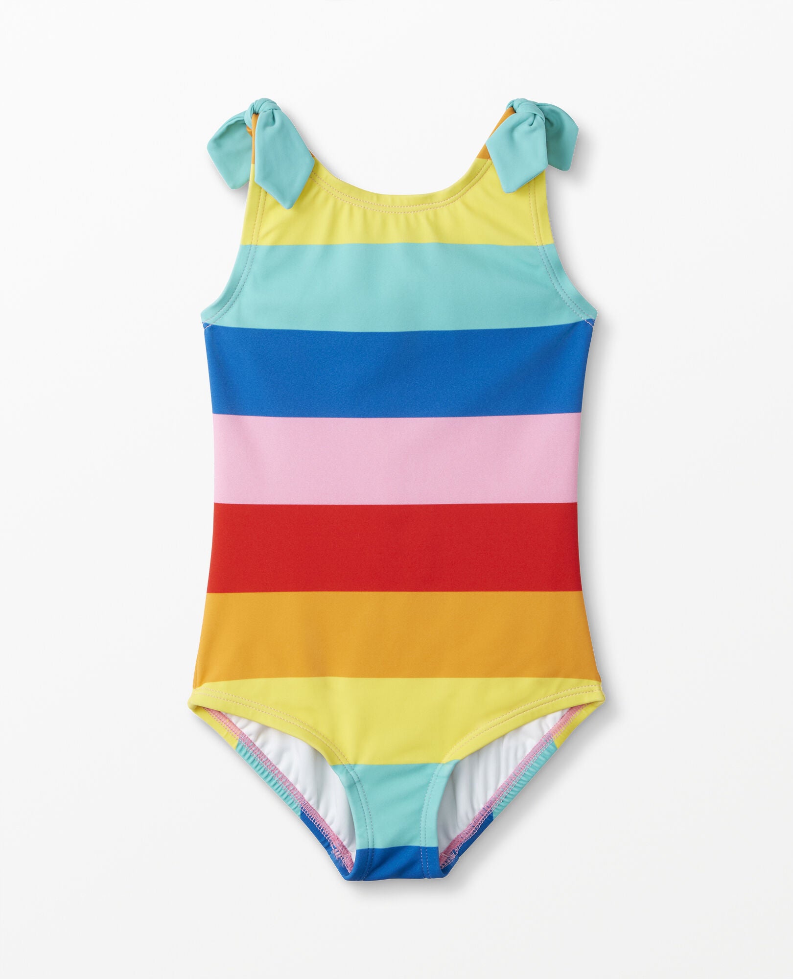 Recycled Rainbow One Piece Swim Suit Hanna Andersson Hanna Me Downs