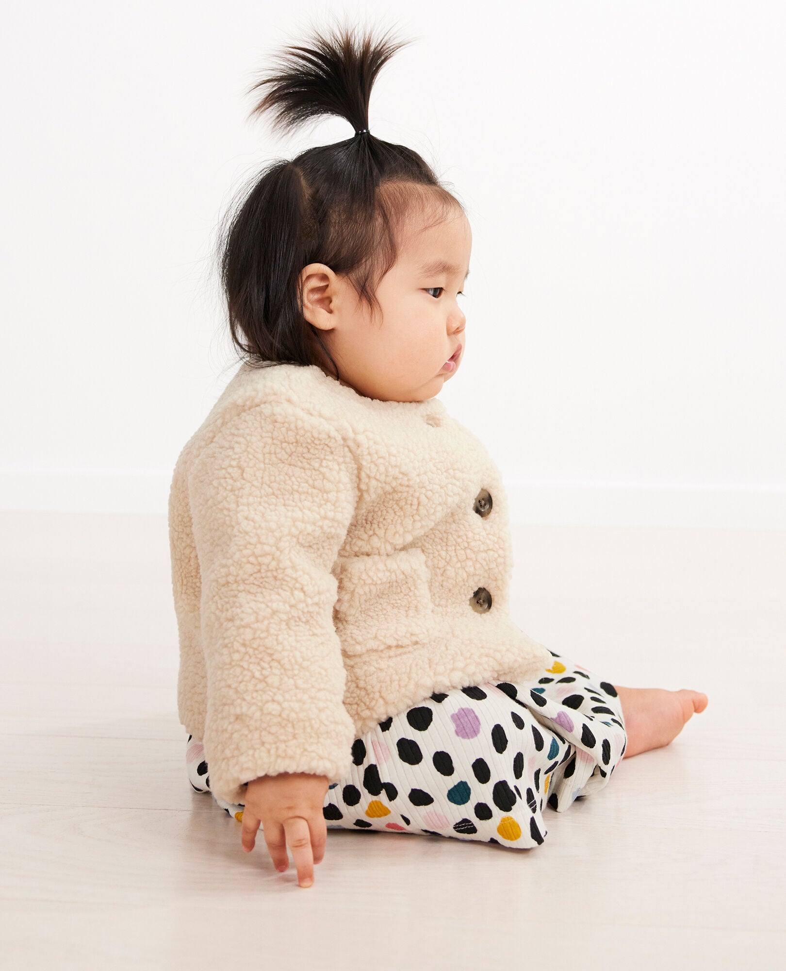 Shearling coats for babies store