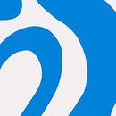 Sleeveless Muslin Dress with Pockets in Swedish Sky/Ecru Swirl - swatch