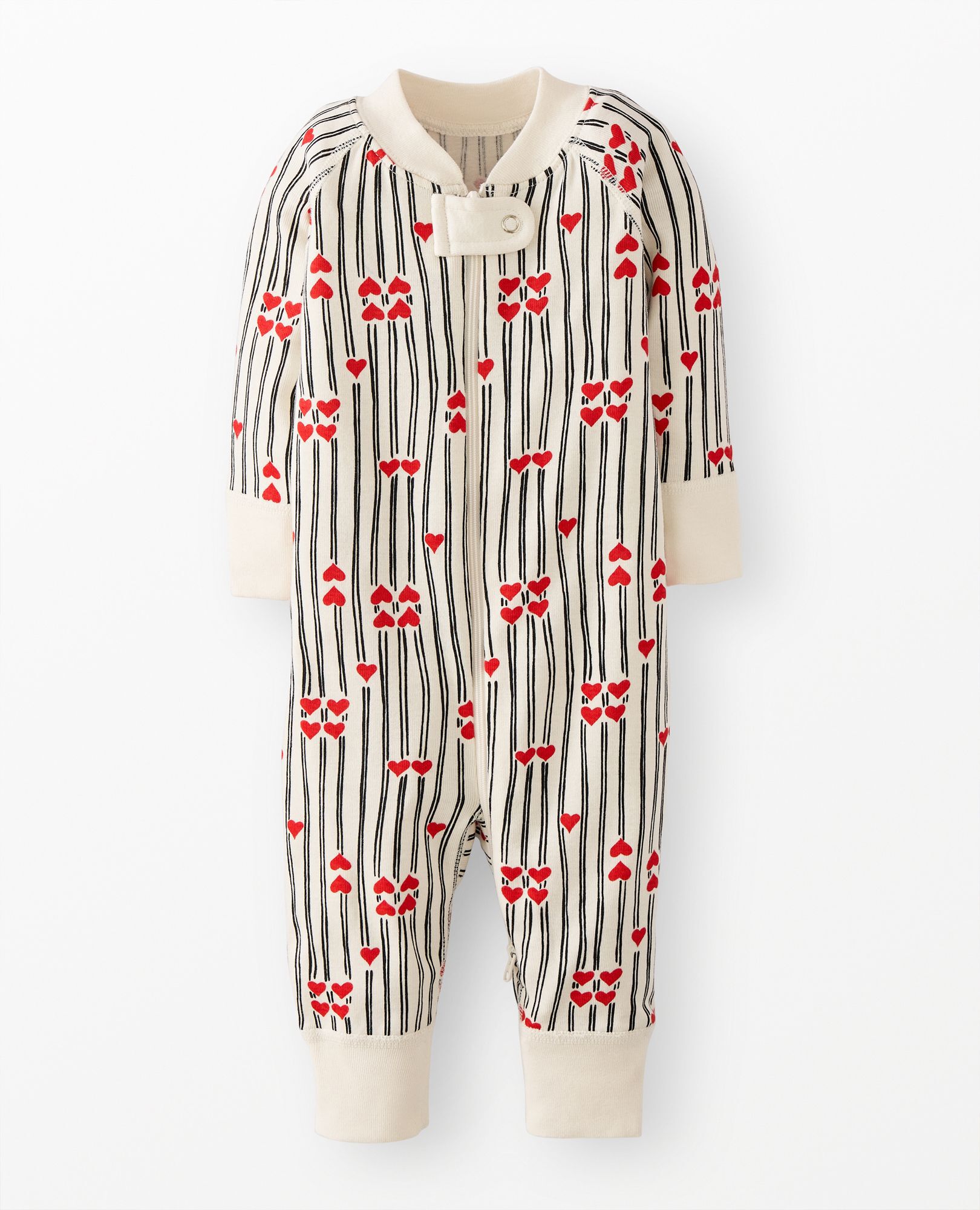 HannaJams™ Sleeper in Stripes of Love - main