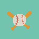 Relaxed Fit Active UV Graphic T-Shirt in Home Run on Green - swatch