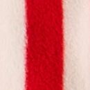 Holiday Fleece Robe in Ribbon Red/Ecru - swatch