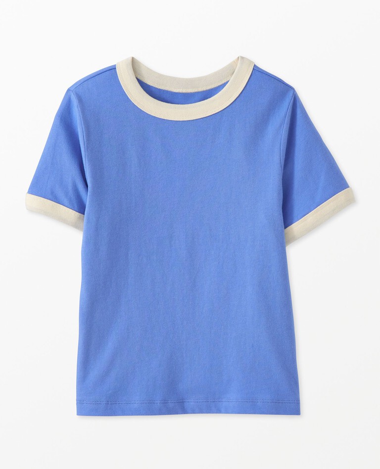Bright Kids Basics T-Shirt in Vintage Blue - main