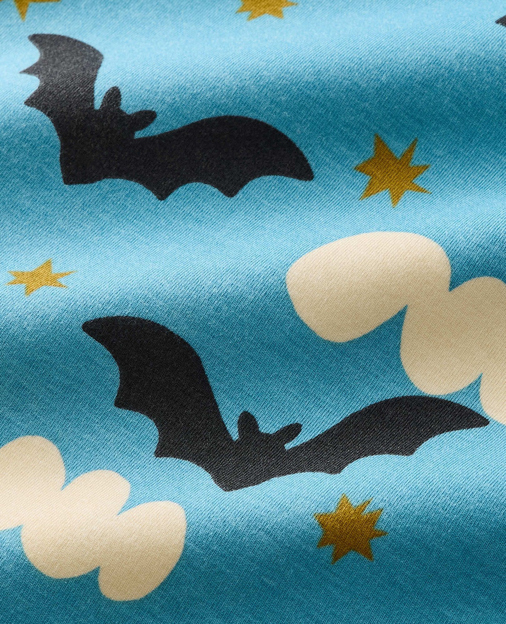 Halloween HannaSoft™ Stretch Pajama Set in Bats at Night - main