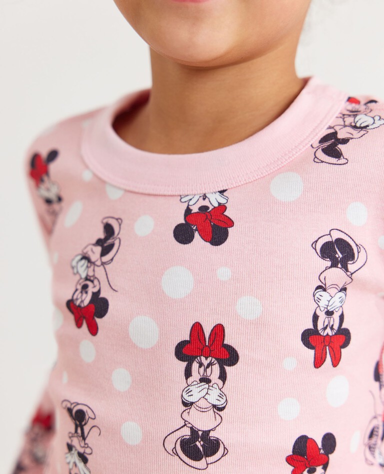 Disney Positively Minnie Long John Pajama Set in Minnie Mouse - main