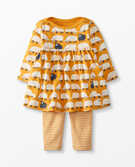 Baby Pocket Dress & Legging Set in Counting Sheep - main