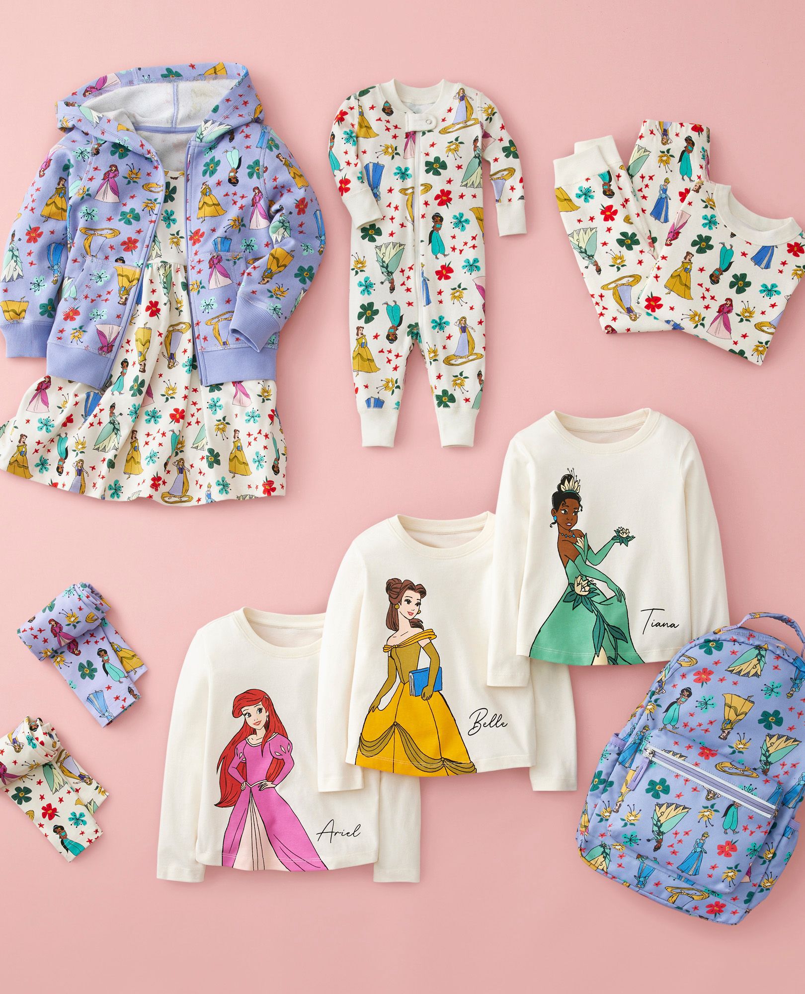 Disney Princess Long John Pajama Set Hanna Andersson