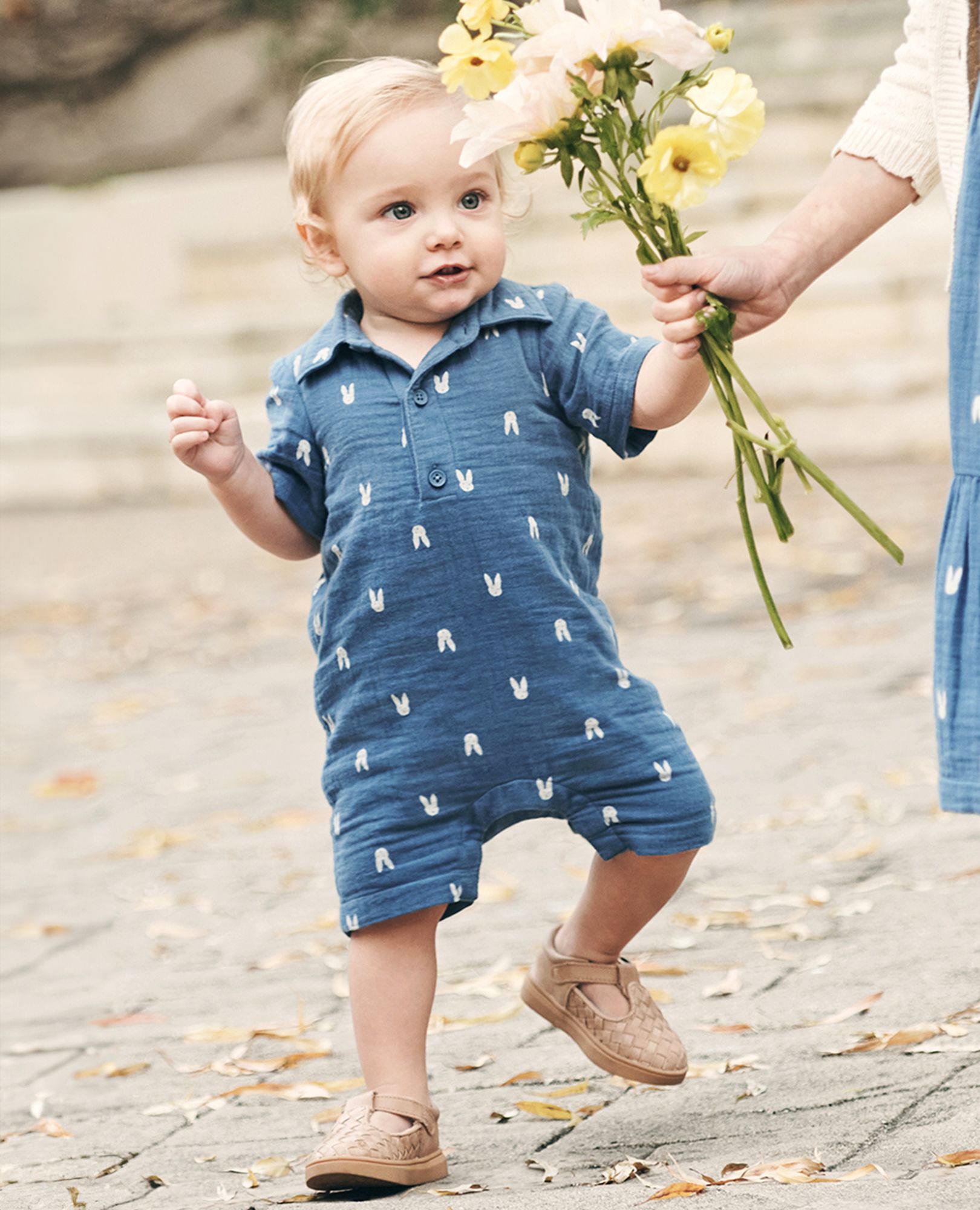 Baby girl summer romper top