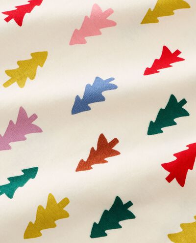 Holiday Dog Pajamas in Festive Forest on Ecru - main