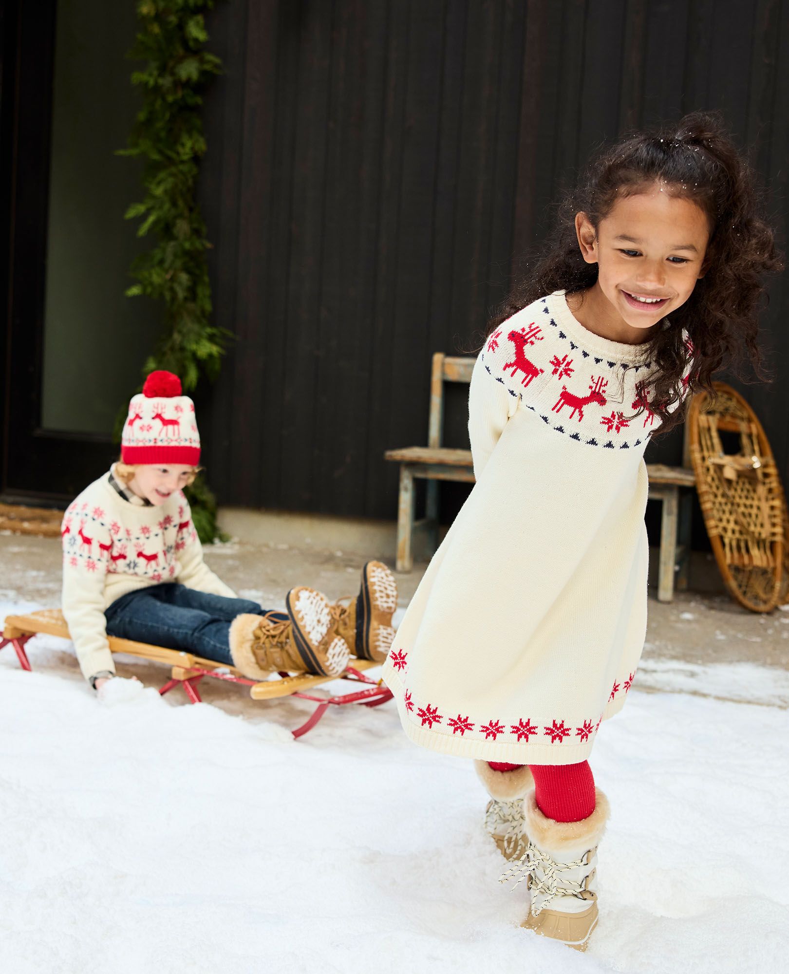 Baby christmas clearance sweater dress