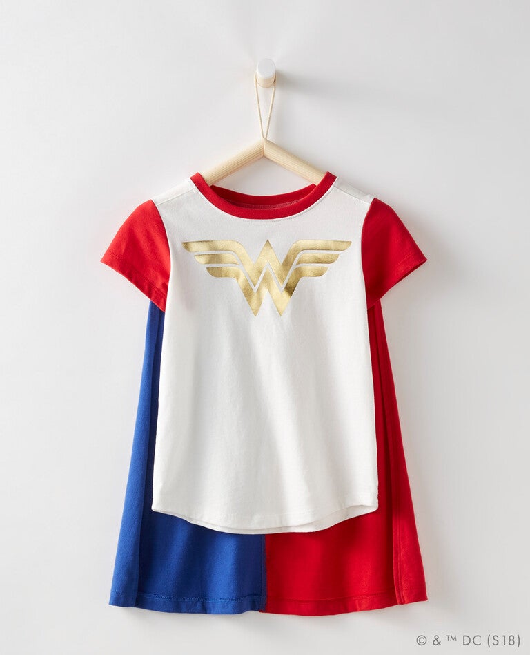 Justice League Wonder Woman Tee Cape Set Hanna Andersson