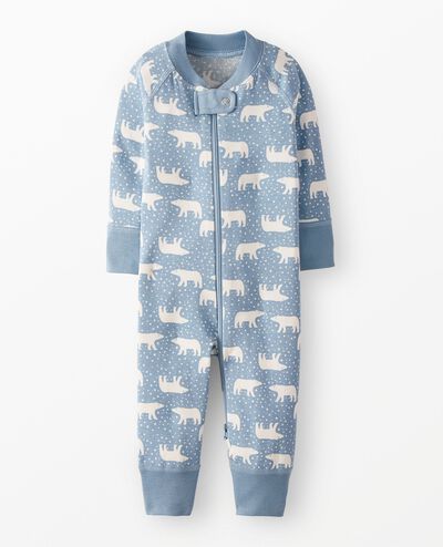 Holiday HannaJams™ Sleeper in Snowy Polar Bear on North Air - main