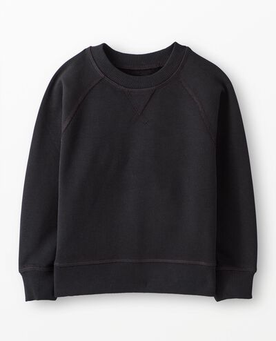 French Terry Sweatshirt in Black - main