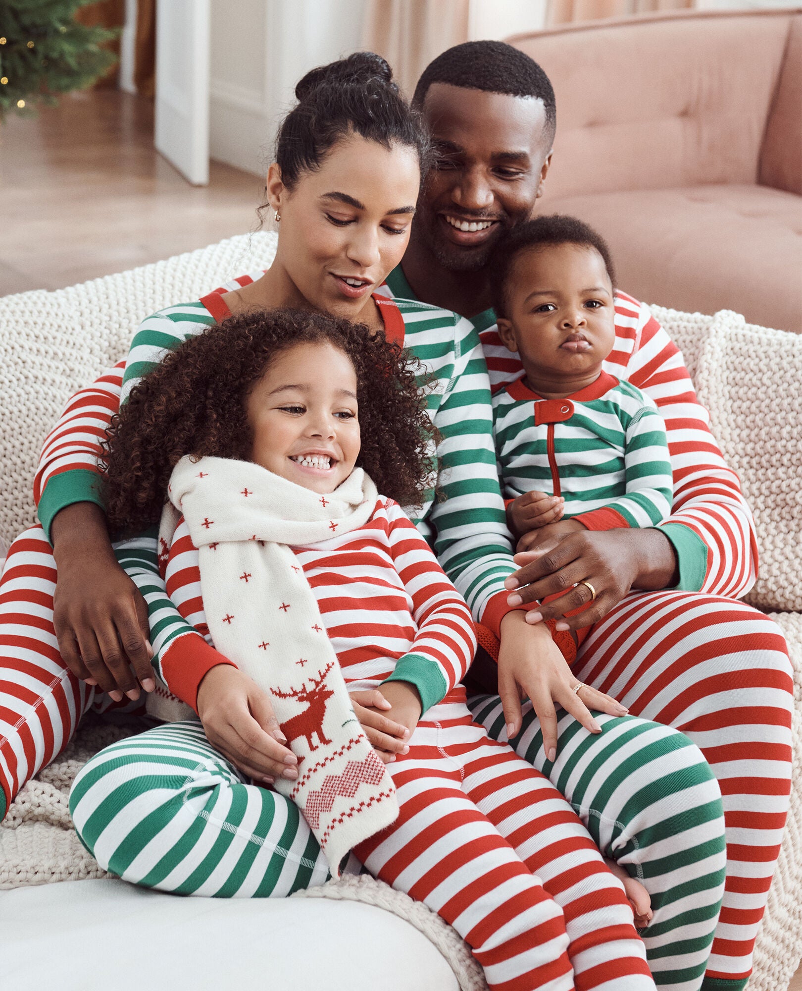 Holiday Stripes Matching Family Pajamas Hanna Andersson