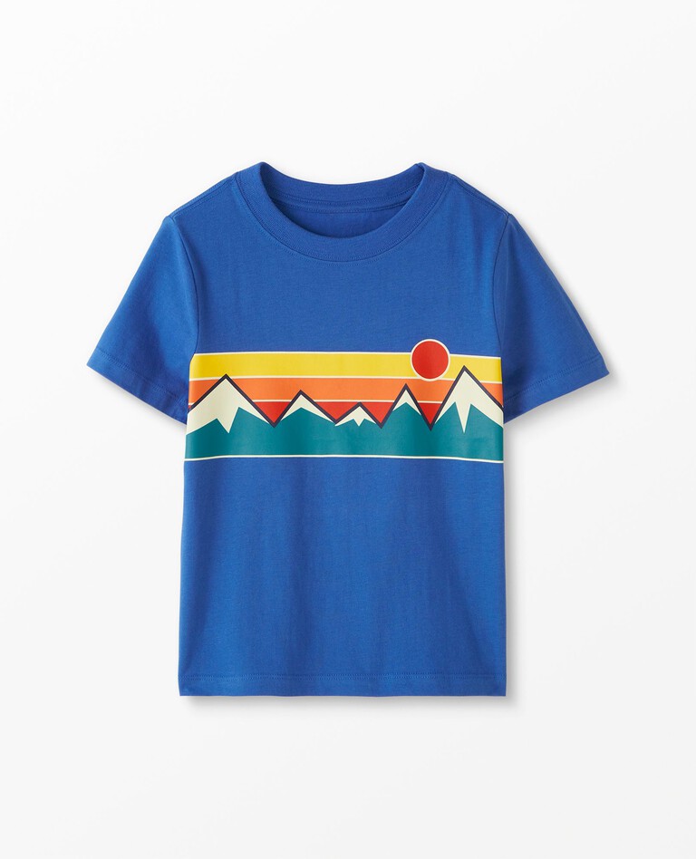 Graphic Tee in Sunset Highland - main