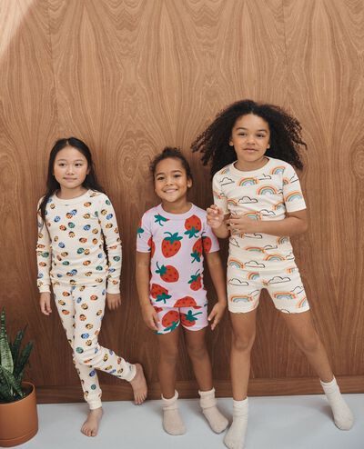 HannaJams™ Pajama Set in Rainbow Horizon - main