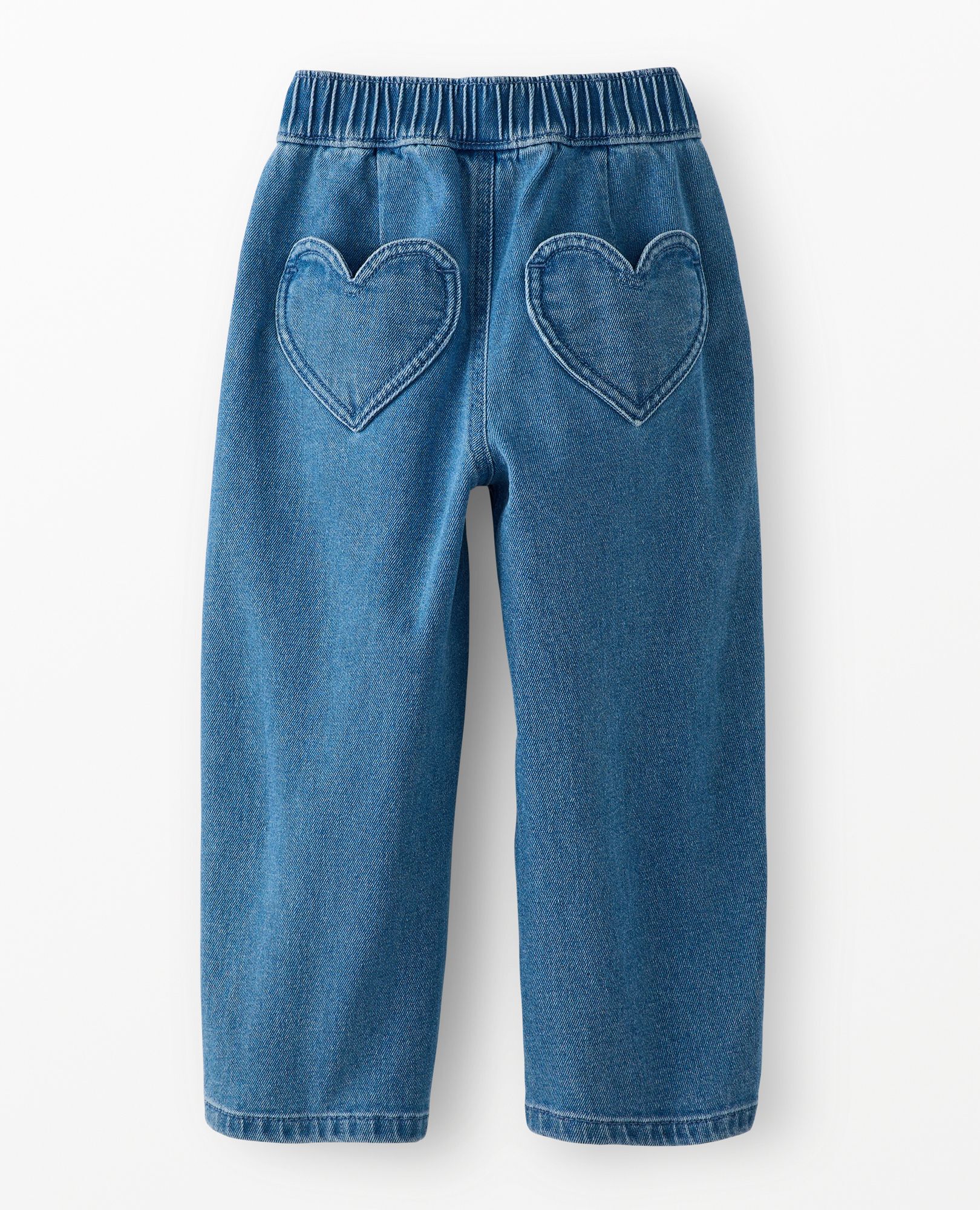 パンツ Heart stitch denim navy blue Andmary Heart stitch denim navy blue M