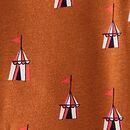 Playground Dress with Pockets in Tents on Dogwood - swatch