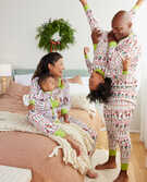 Grinch Fair Isle Matching Family Pajamas in  - main