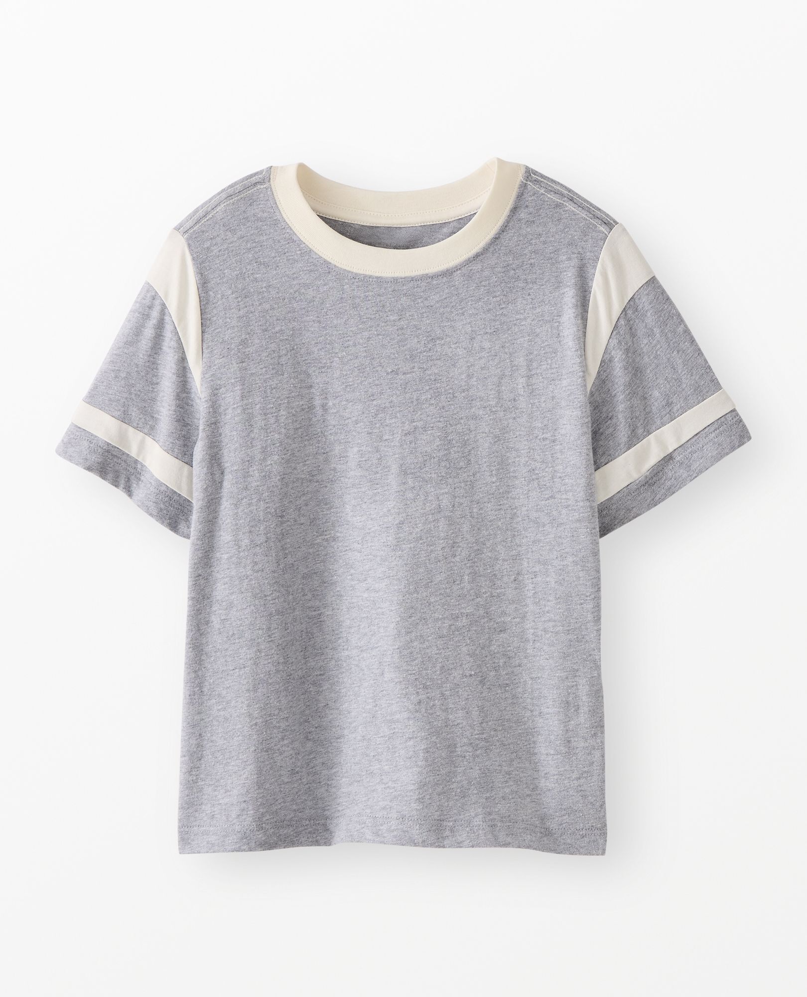 Jersey T-Shirt in Heather Grey - main