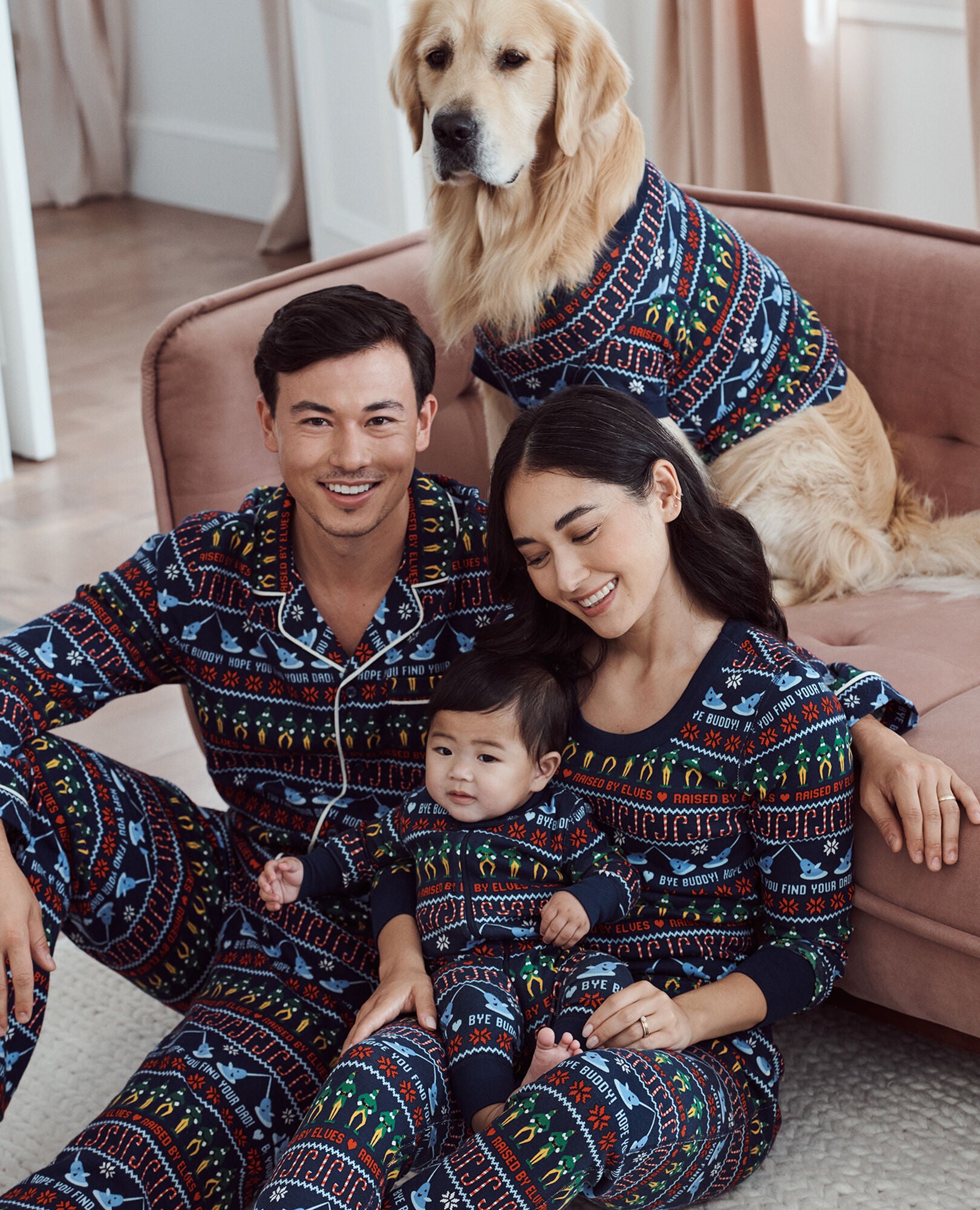 Elf matching family pajamas best sale
