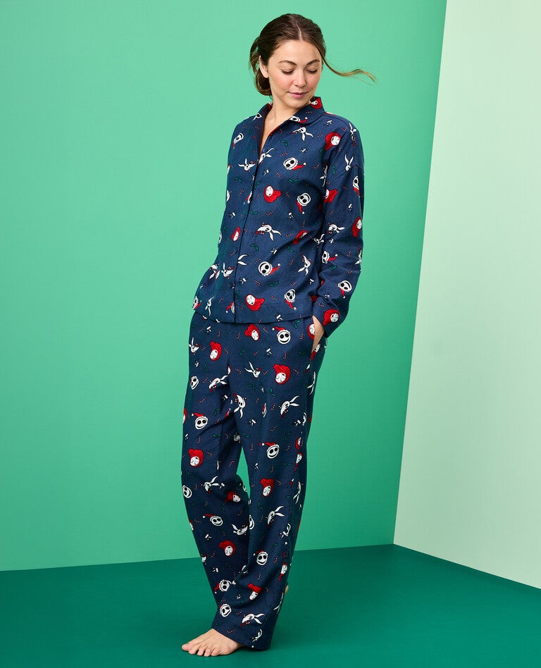 Disney Tim Burton's The Nightmare Before Christmas Matching Family Pajamas in  - main