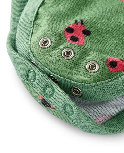 Baby Long Sleeve Bodysuit in Lucky Ladybugs - main