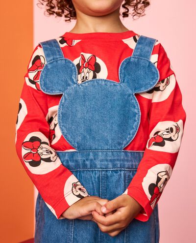 Disney Mickey Mouse Denim Overalls in Mickey Mouse - main
