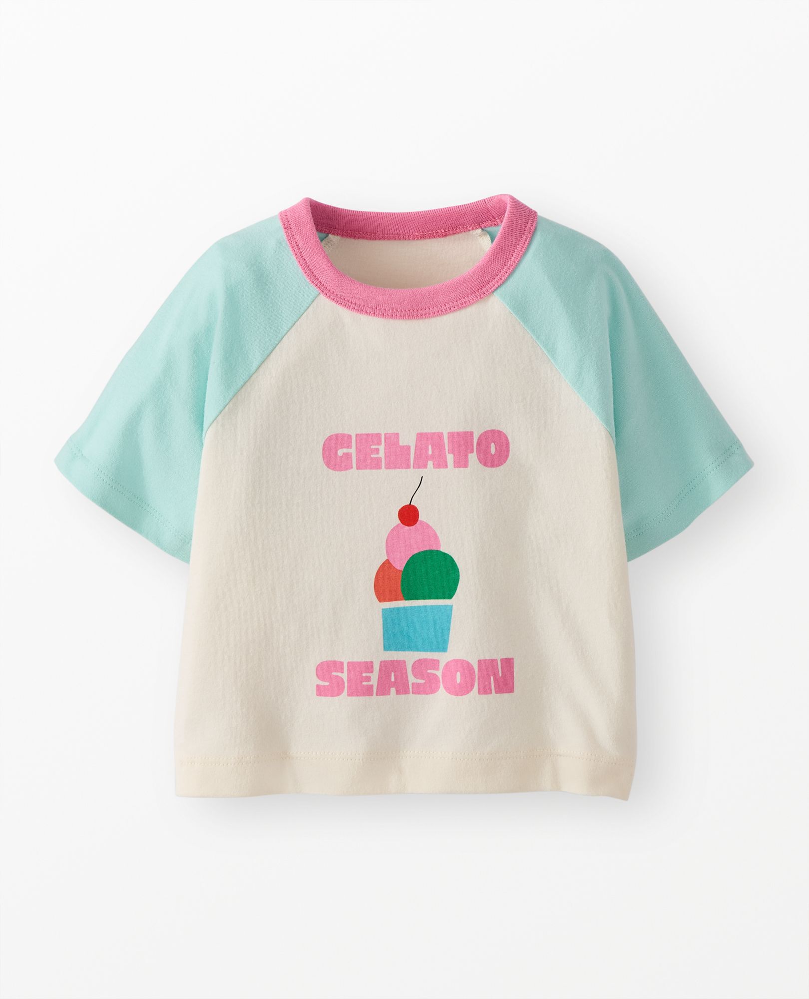 Baby Oversized Graphic T-Shirt in Gelato Season - main