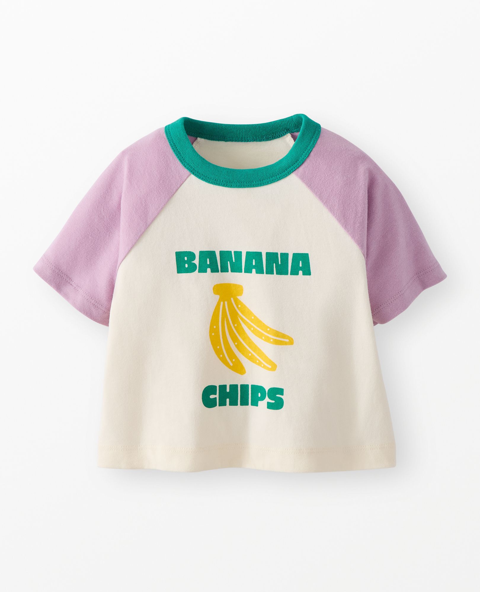 Baby Oversized Graphic T-Shirt in Banana Chips - main