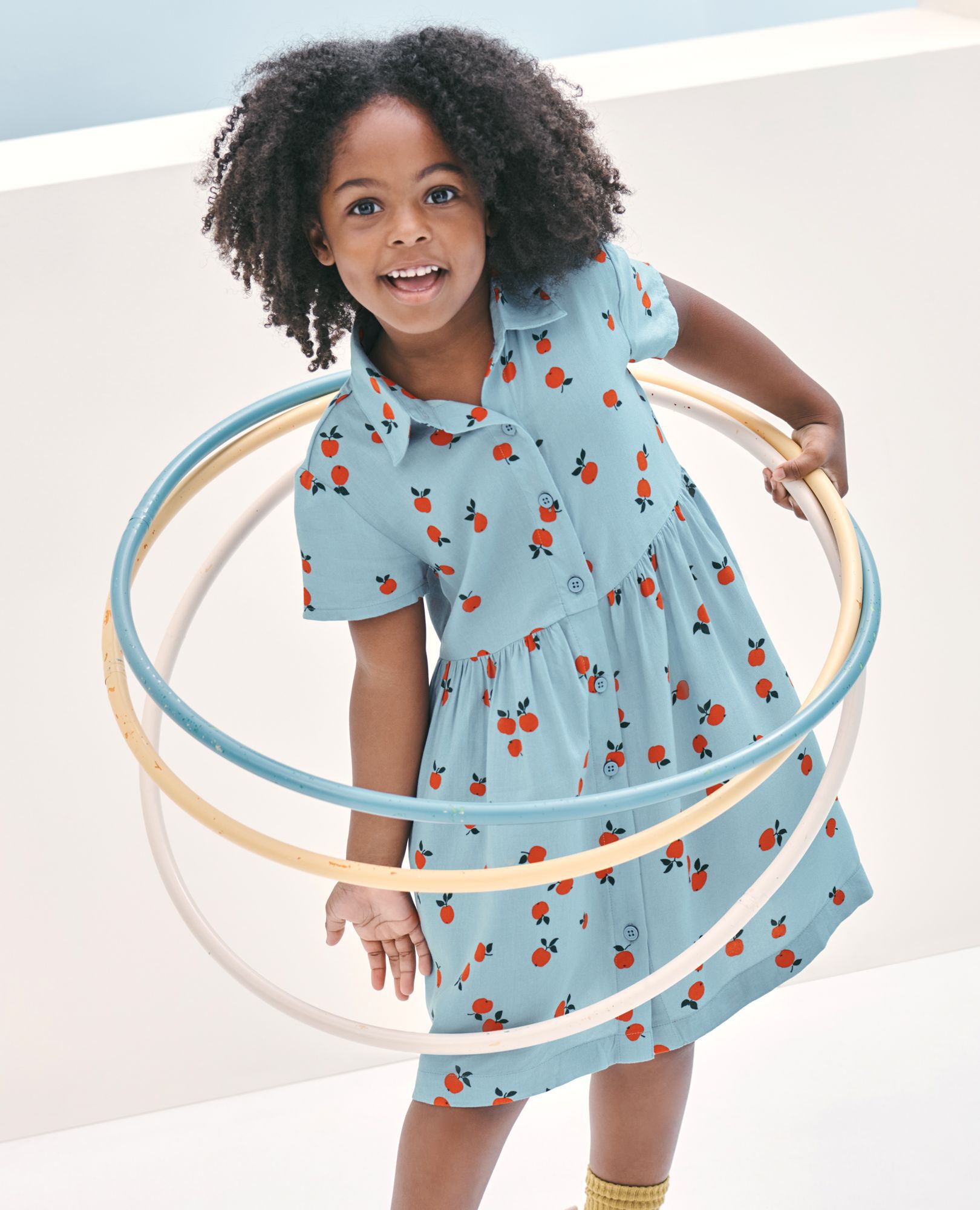 Short shirt dress for girl best sale