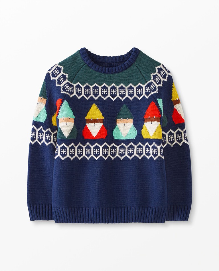 Holiday Sweater in Navy Blue - main