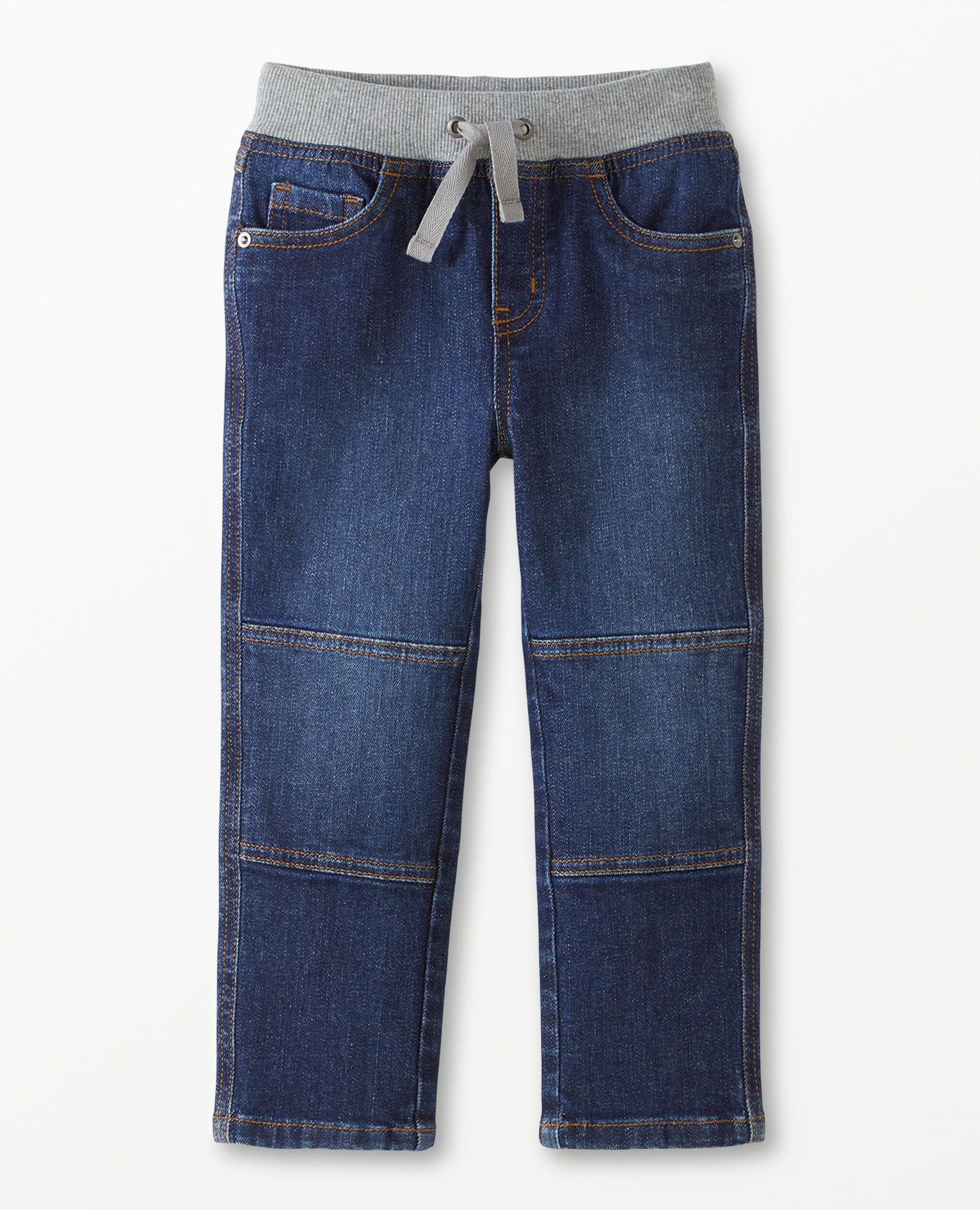 Slim Fit Denim Pull-On Pants Hanna Andersson - Main Image