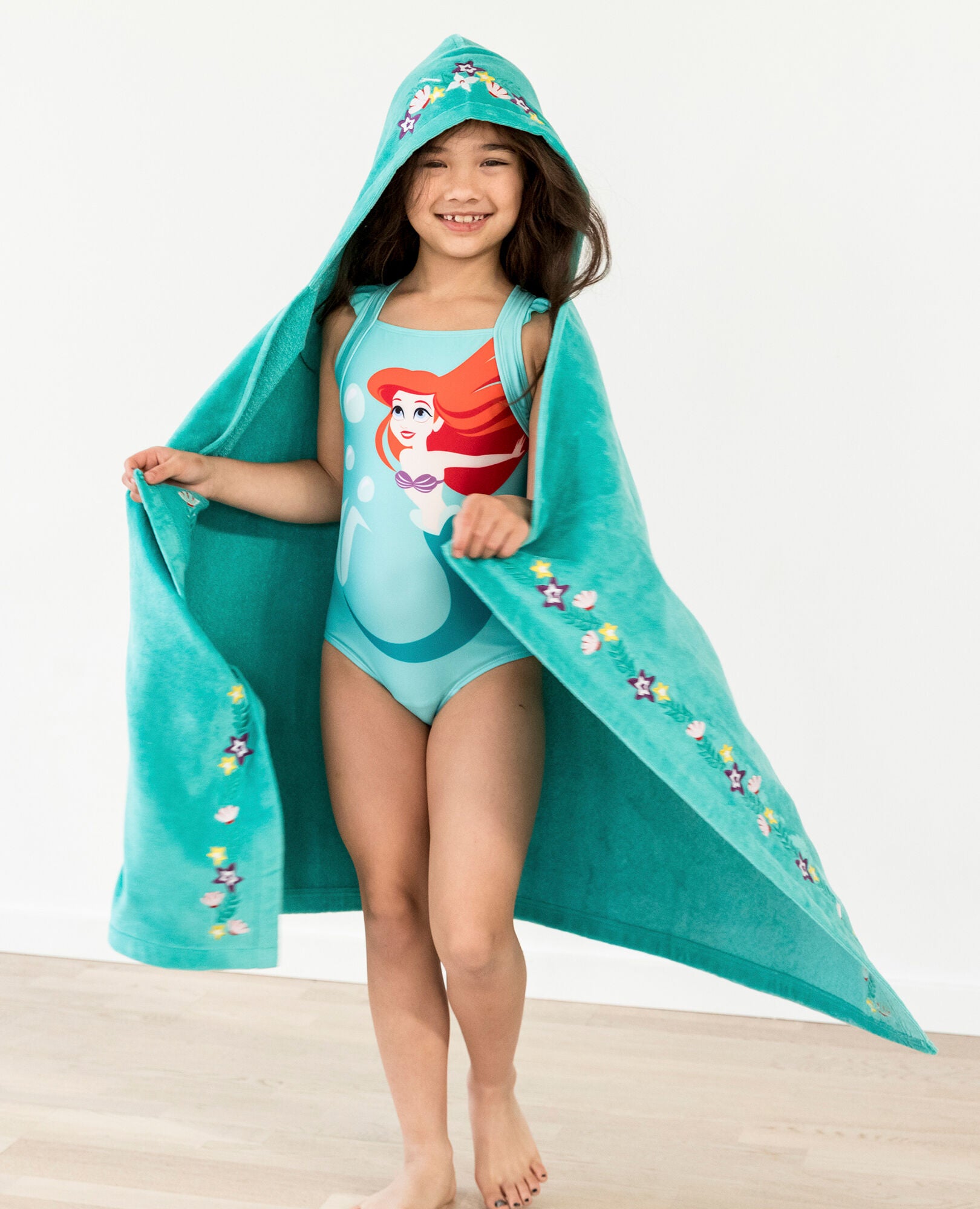 embroidered hooded towels