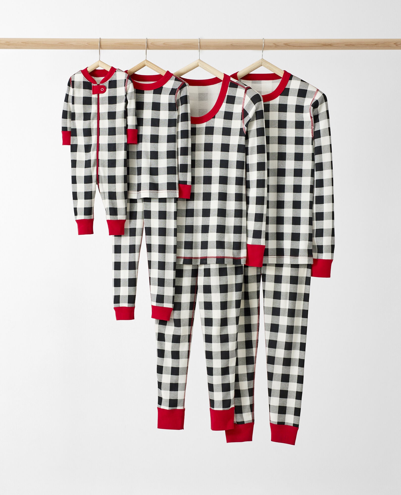 Buffalo plaid shop pants for family