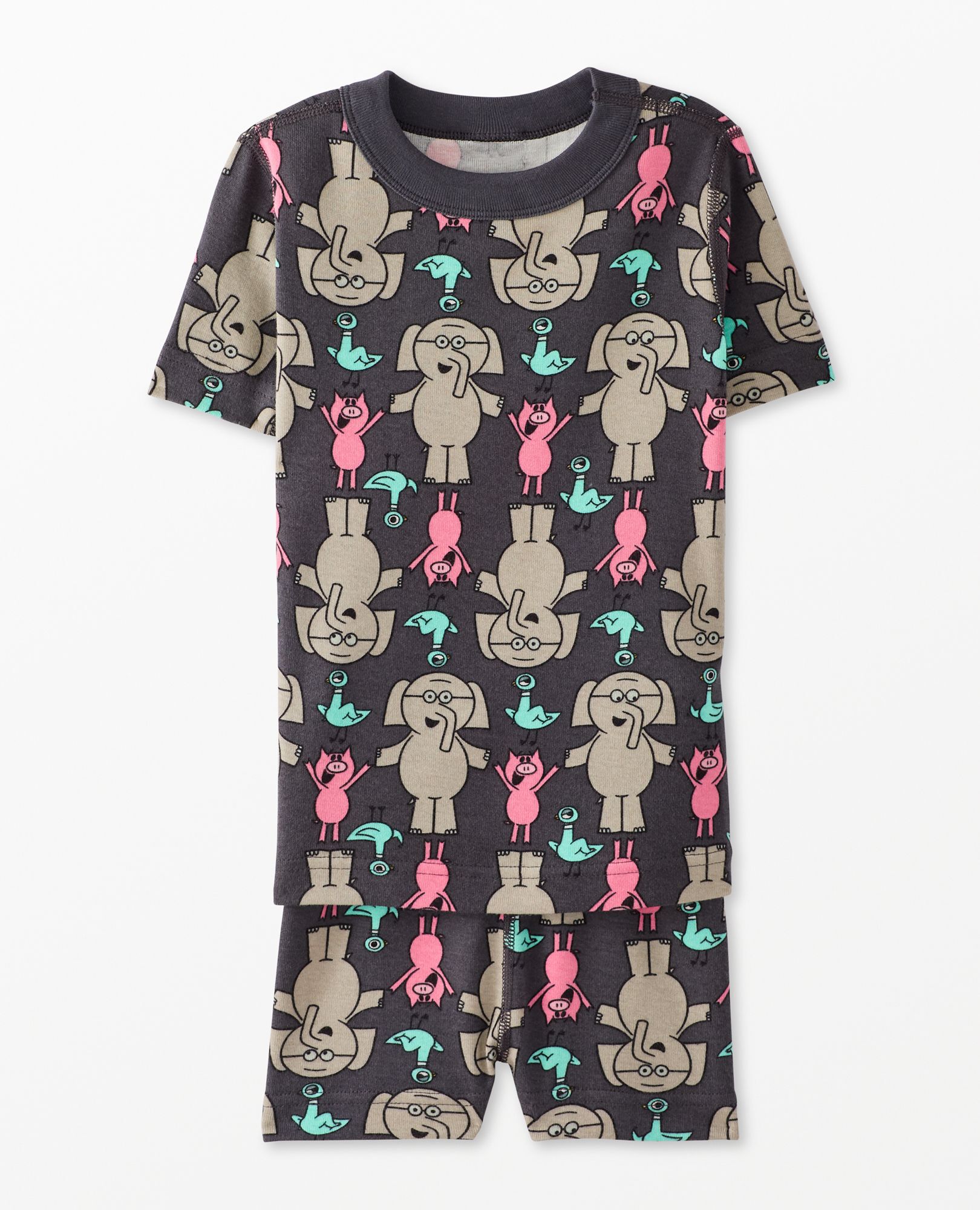 Elephant & Piggie HannaJams™ Pajama Set in Hidden Pigeon Friends - main