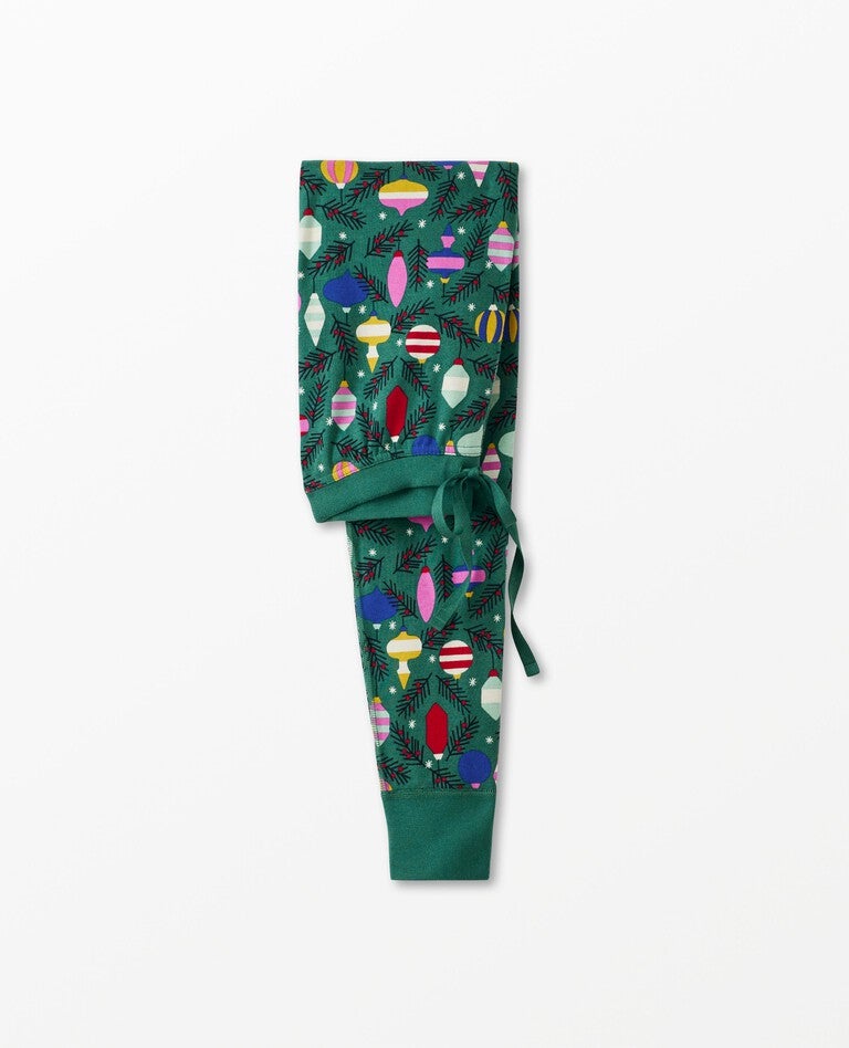 Women's Holiday Print Long John Pajama Pant Hanna Andersson