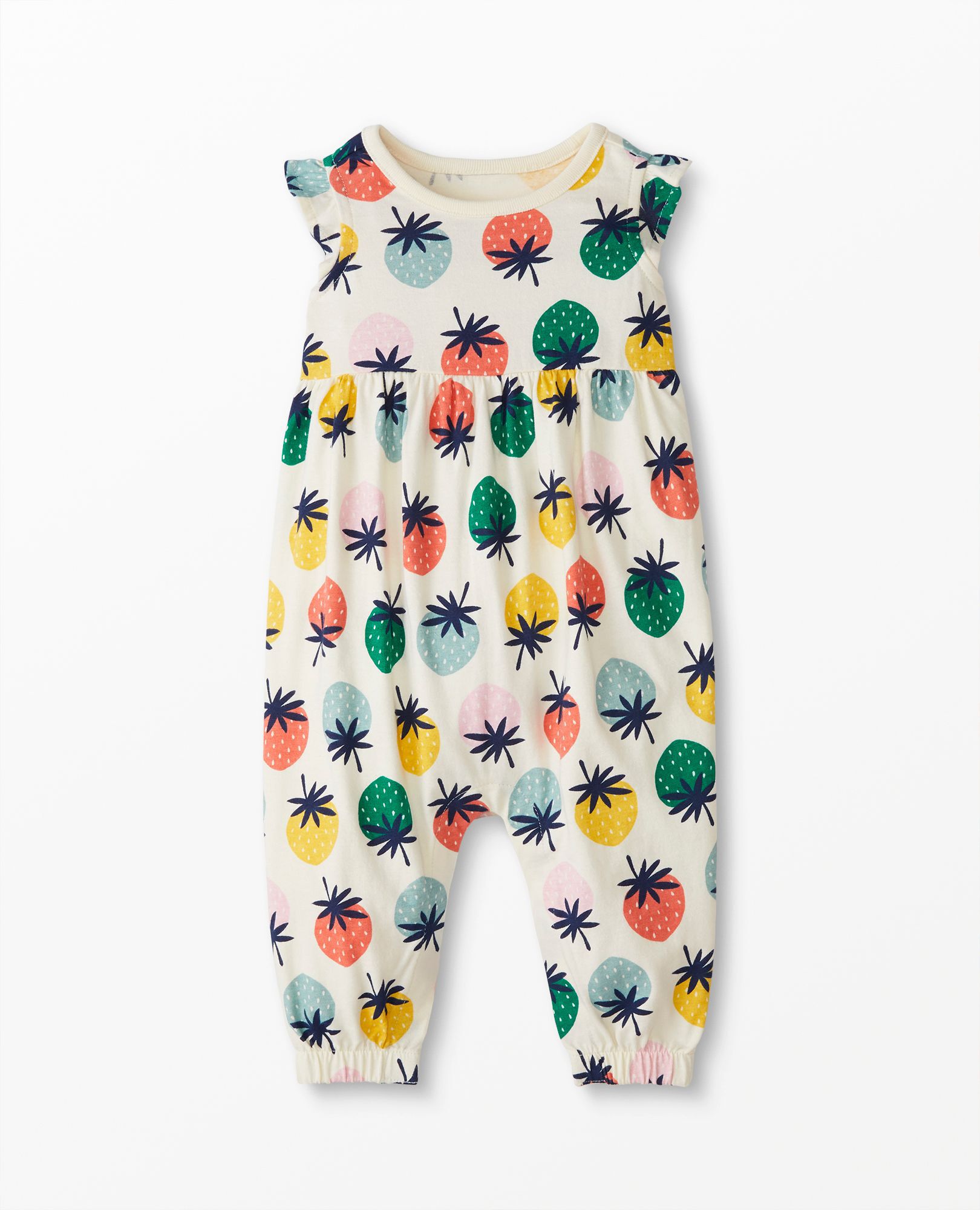 Baby Flutter Sleeve Romper Hanna Andersson Hanna Me Downs