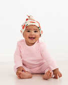 Baby Top & Pants Set In Waffle Knit in Soft Spots - main