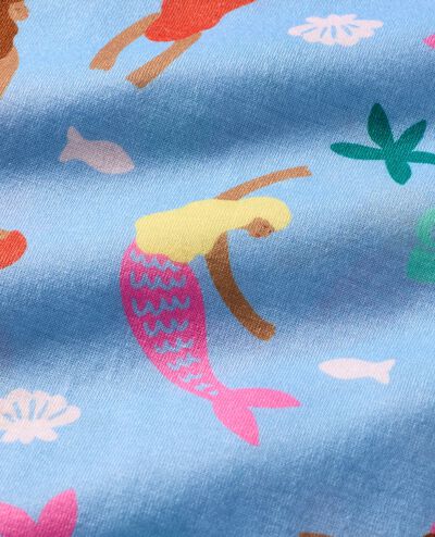 Sleeveless Nightgown in Floral Mermaids on Picnic Sky - main