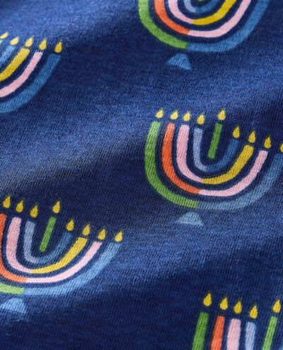 Holiday HannaJams™ Sleeper in Multi Menorahs - main