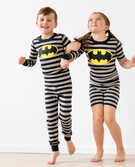 DC Batman Basic Long John Pajamas in Black - main