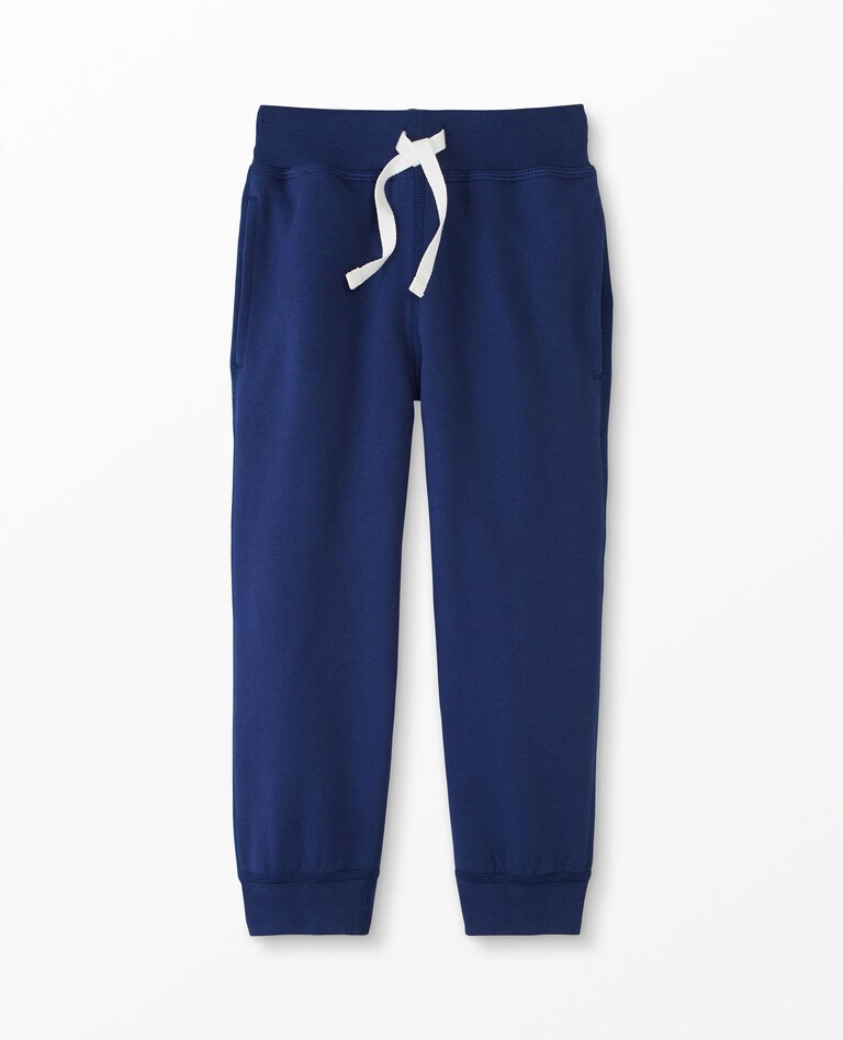 Bright Basics Sweatpants in Navy Blue - main