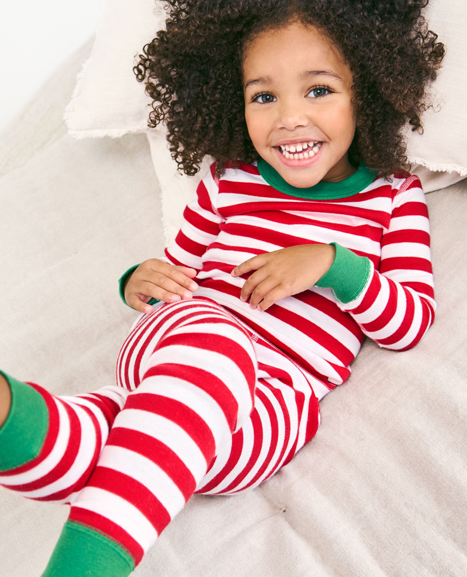 Kids Striped Long John Pajama Set Hanna Andersson