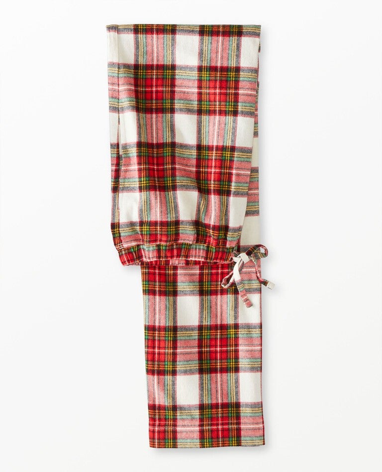 Adult Holiday Flannel Pajama Pants in Family Holiday Plaid - main