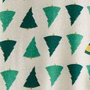 Adult Elf™ Flannel Pajama Top in Buddy the Elf Trees - swatch