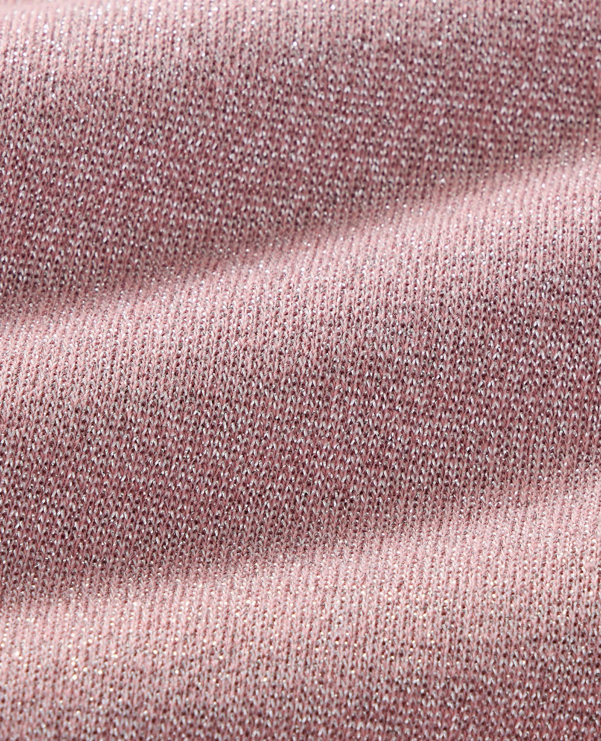 Ribbed Metallic Sparkle Leggings in Macaron - main
