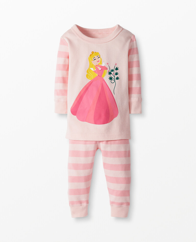 Disney Princess Character Long John Pajama Set in Aurora - main