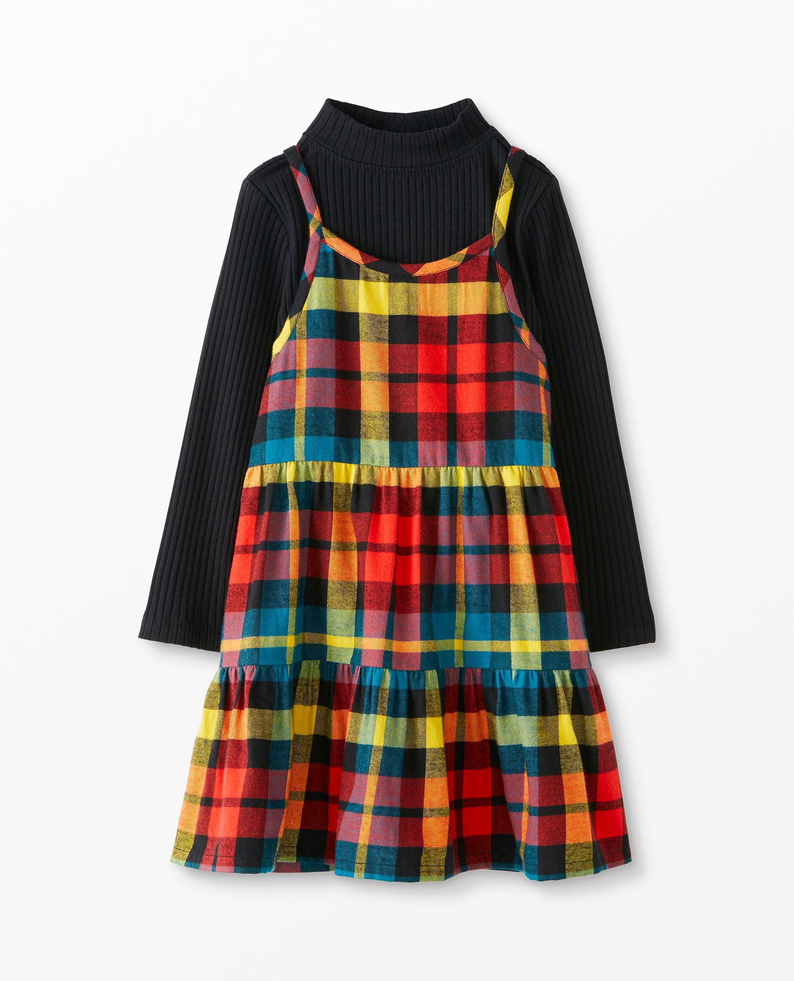 Flannelette Dress Long Sleeve Knit Top Set Hanna Andersson Hanna Me Downs